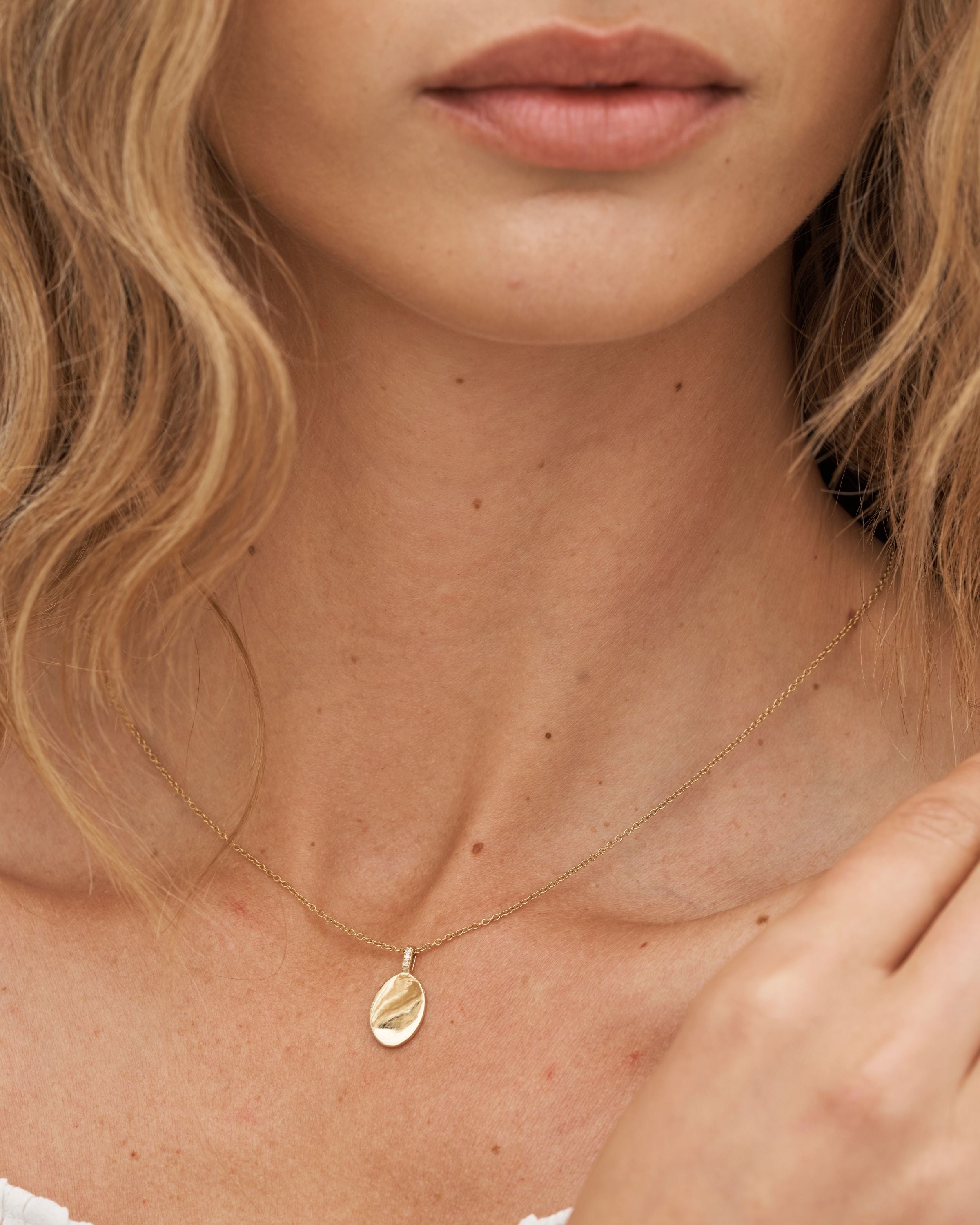 Signet diamantvedhæng