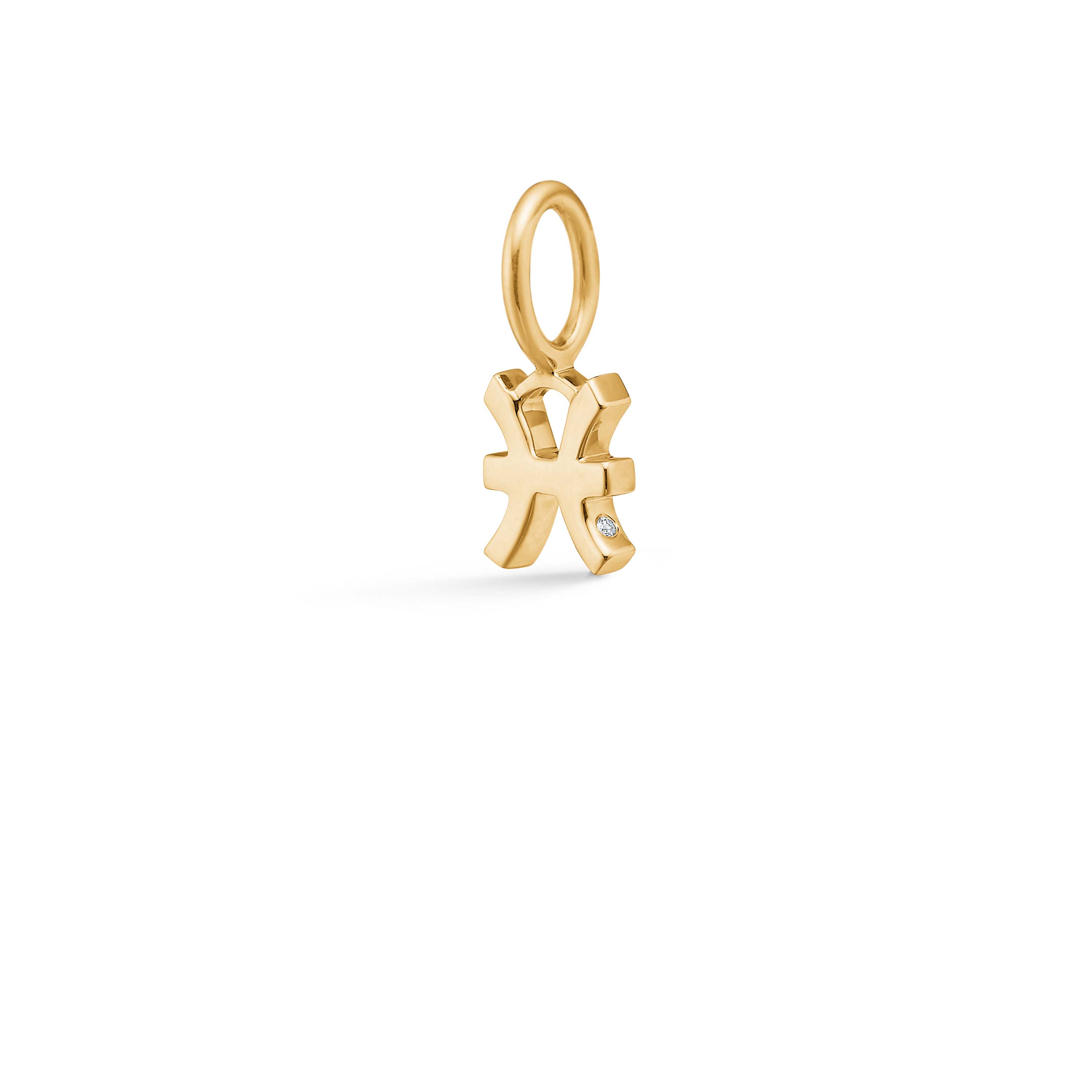 My Fisk vedhæng - 18kt Rødguld