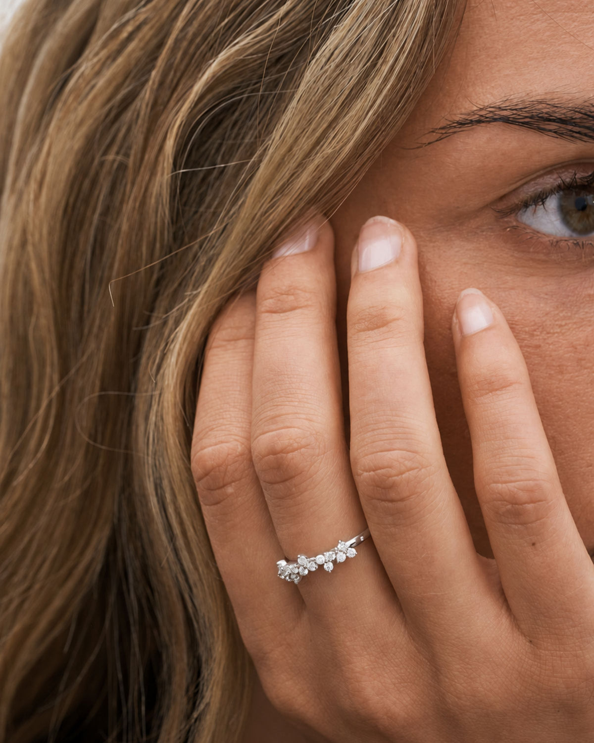 Fryd diamantring II - 18kt Hvidguld