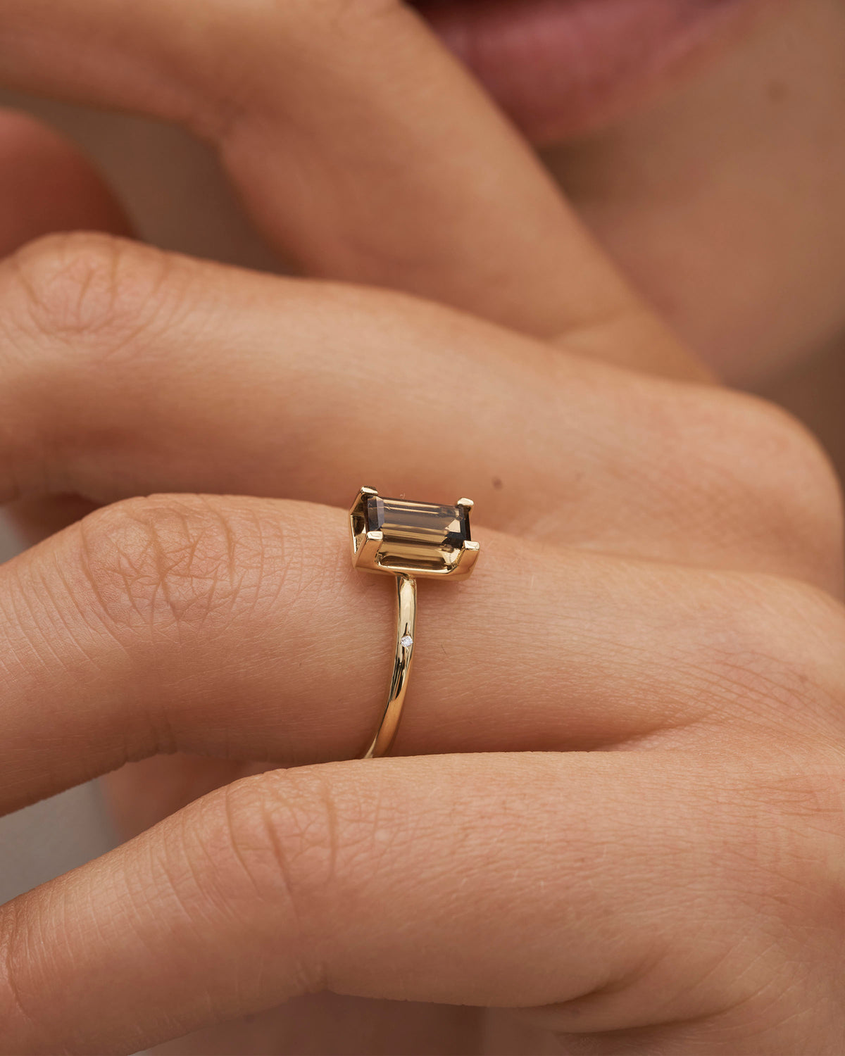 Nord Purity ring turned II - 18kt Rødguld