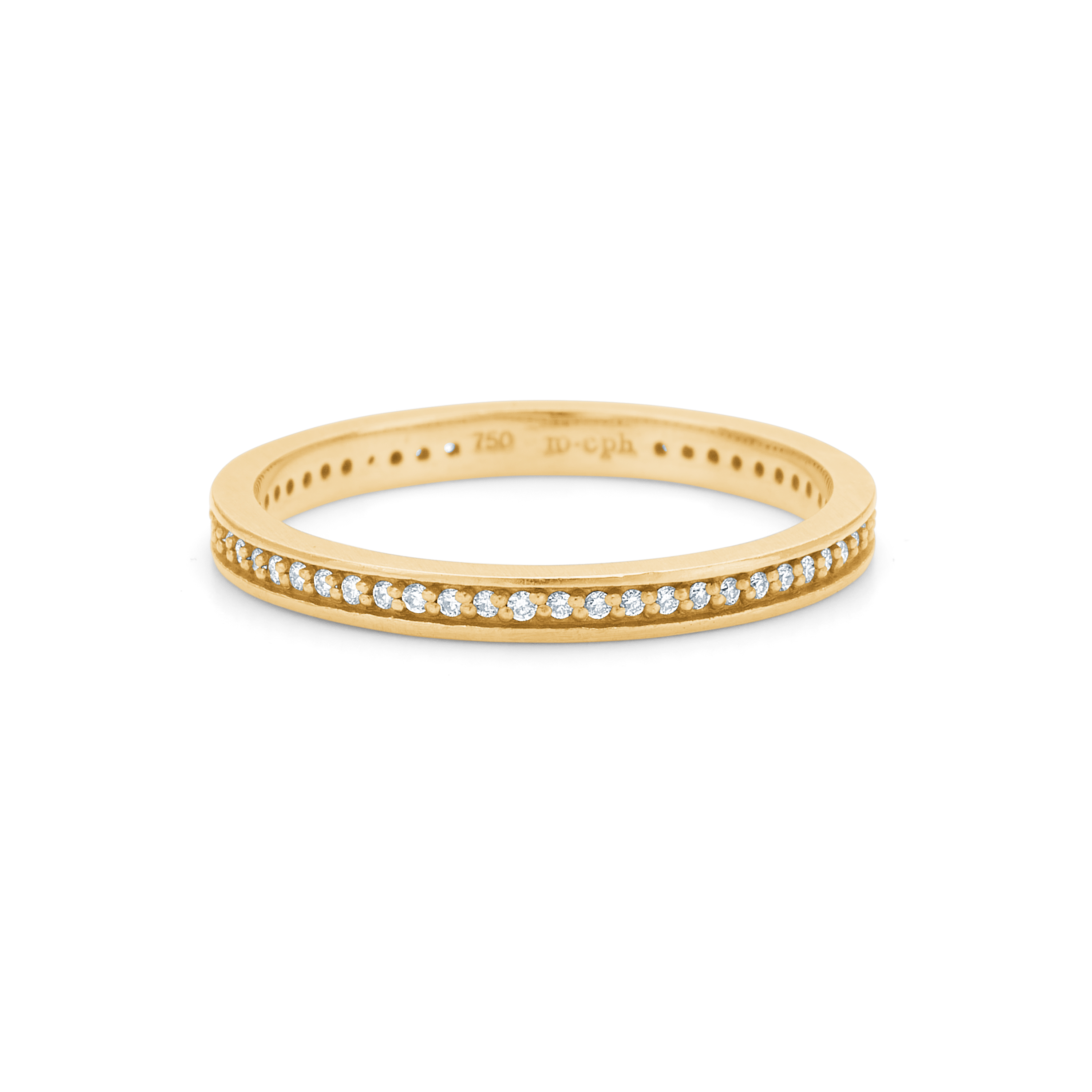 Orbit Alliancering - 18kt Rødguld