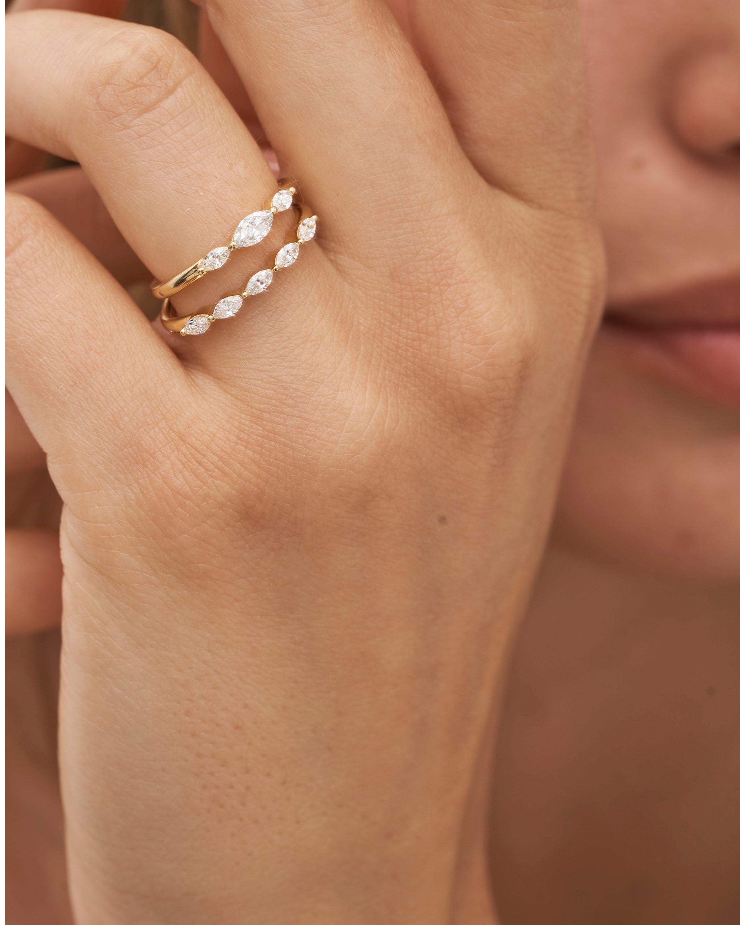 Meant to Be Her Promise ring - 18kt Rødguld