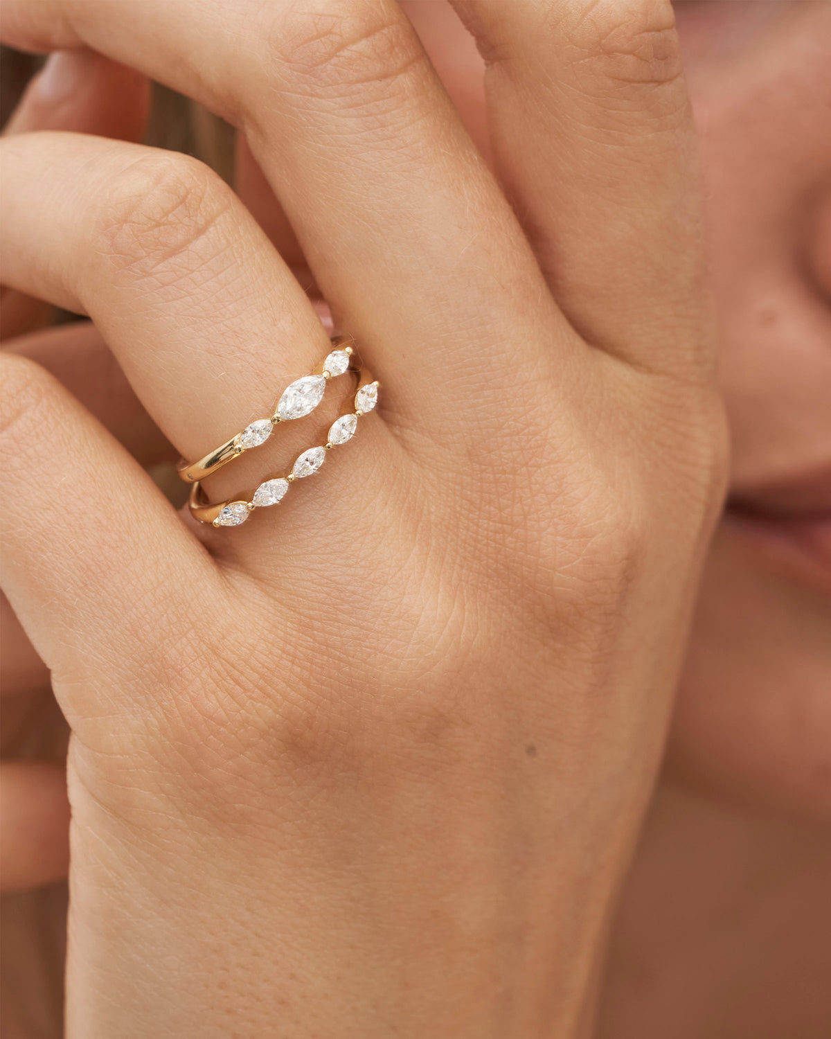 Meant to Be Her Promise ring - 18kt Rødguld