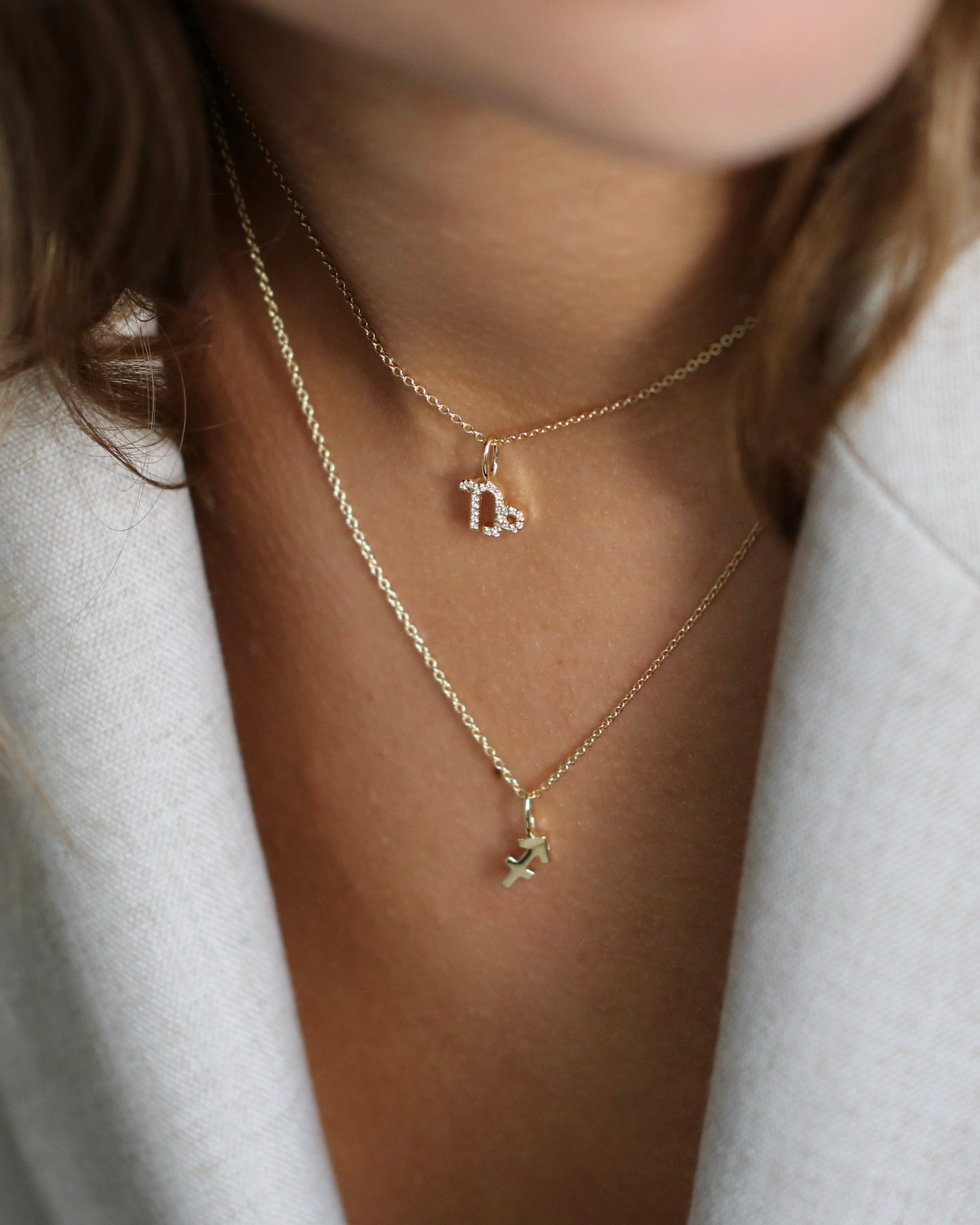 My Skytte vedhæng - 18kt Rødguld