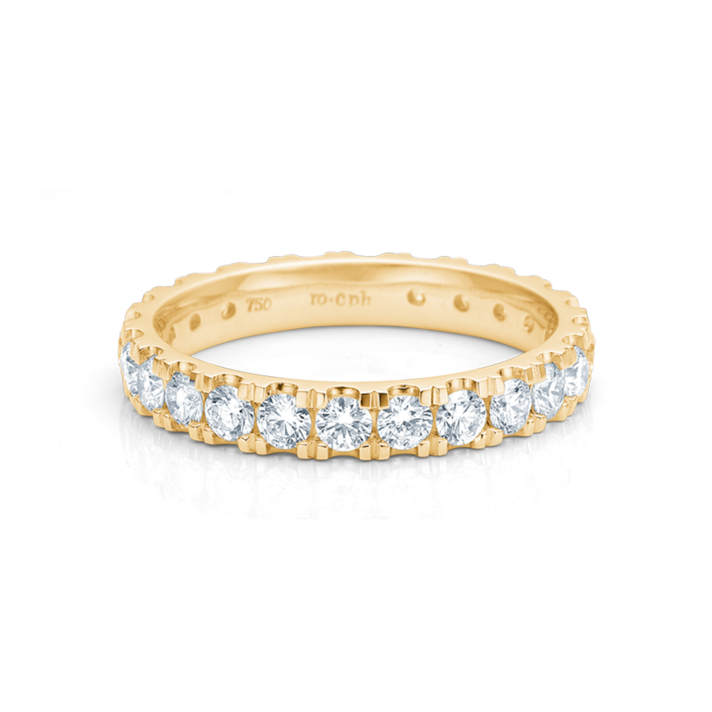 Meant to be her classic diamantring - 18kt Rødguld