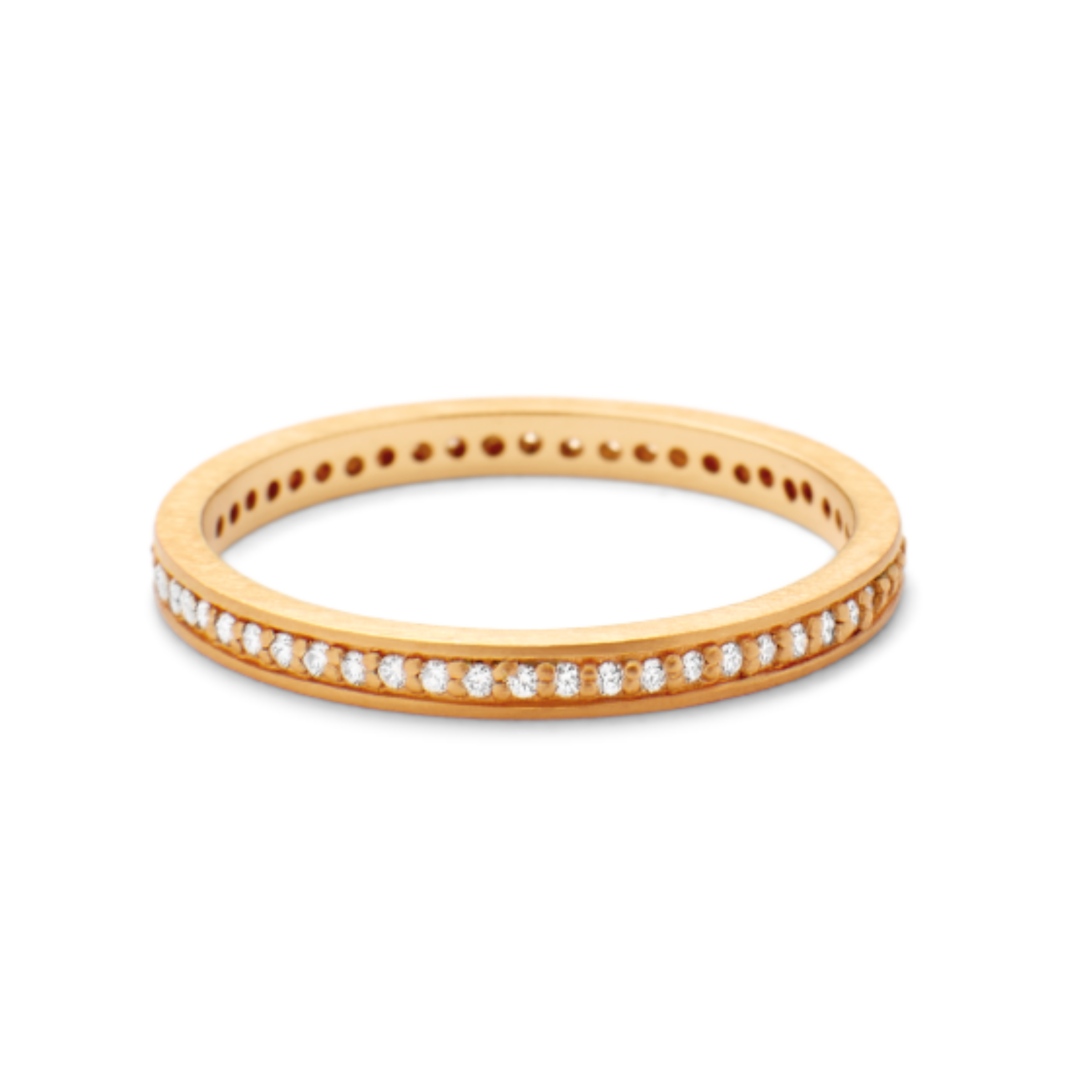 Orbit Alliancering - 18kt Rødguld