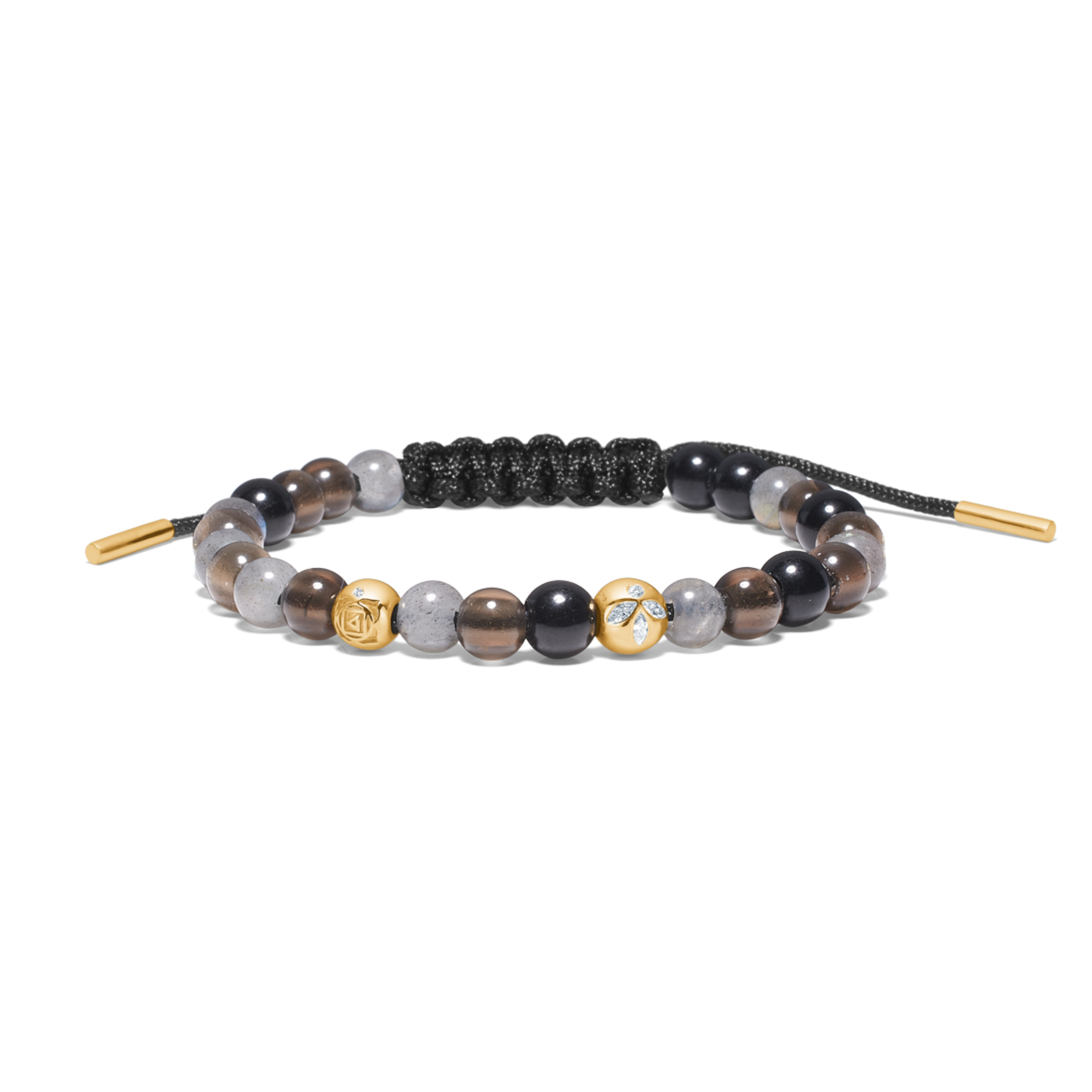 Inner Peace Rod Chakra Diamant armbånd - 18kt Rødguld