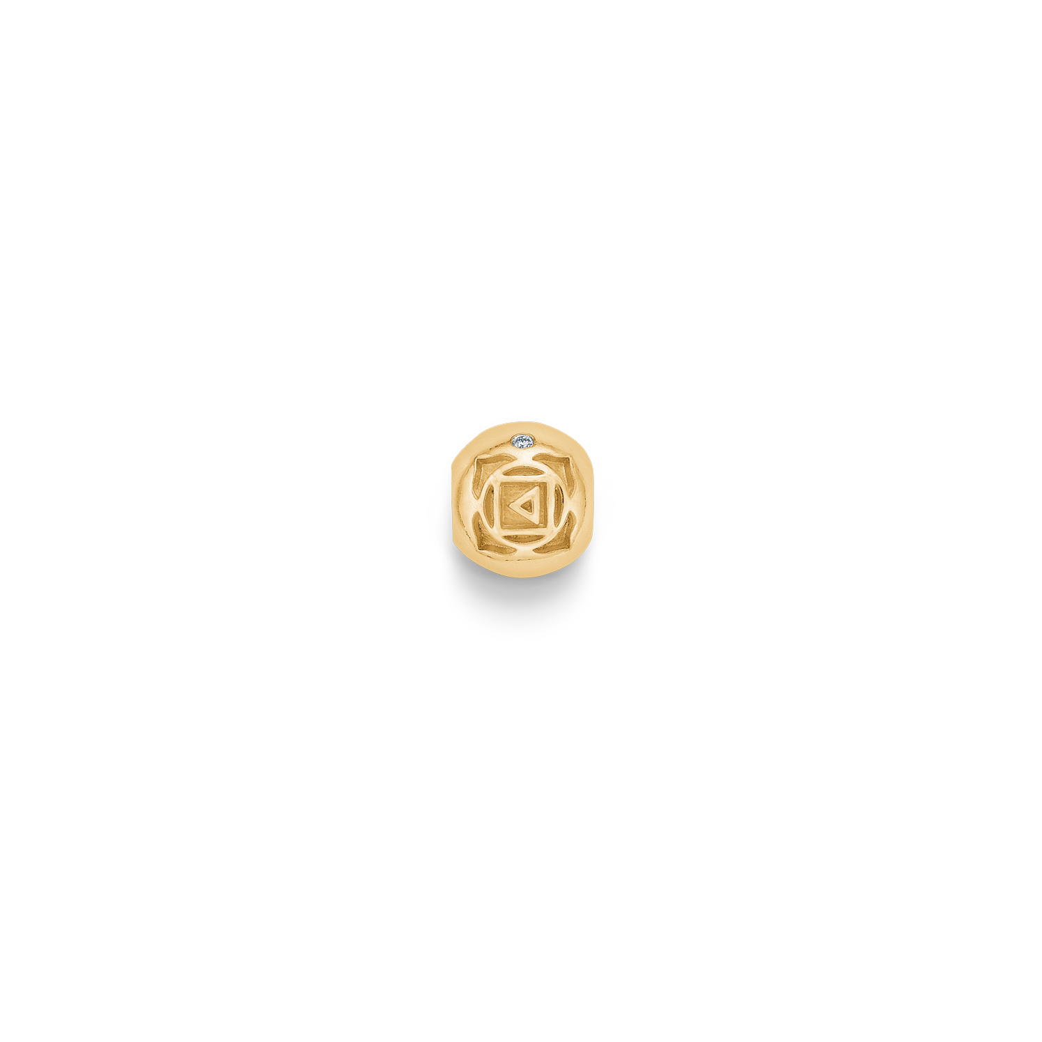 Inner Peace Rodchakra perle - 18kt Rødguld