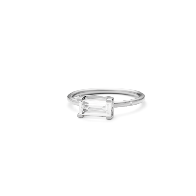 Nord White ring - 18kt Hvidguld