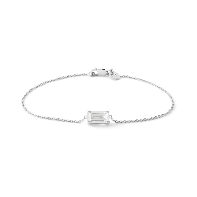 Nord White armbånd - 18kt Hvidguld