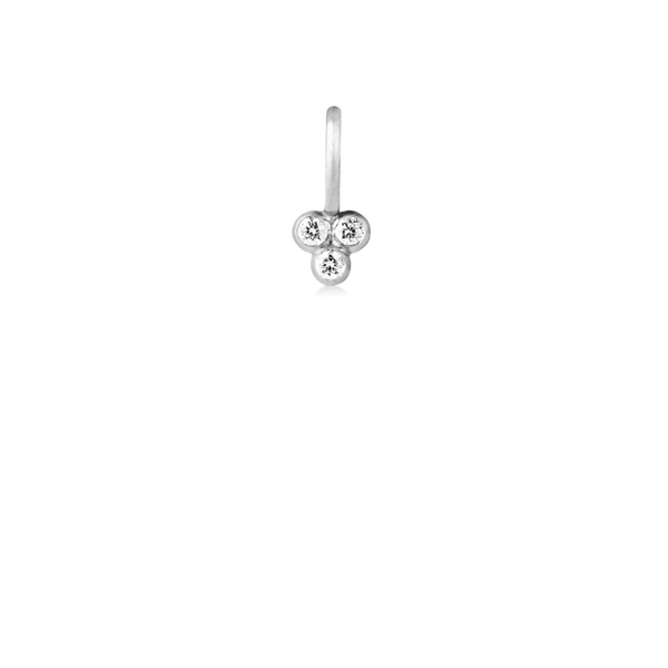 Orbit Dot vedhæng - 18kt Hvidguld