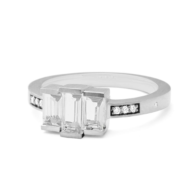 Meant to Be Her ring - 18kt Hvidguld