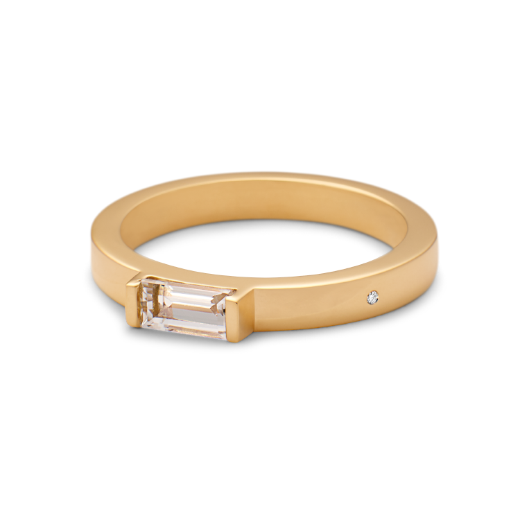 Meant to Be Her True Love band - 18kt Rødguld