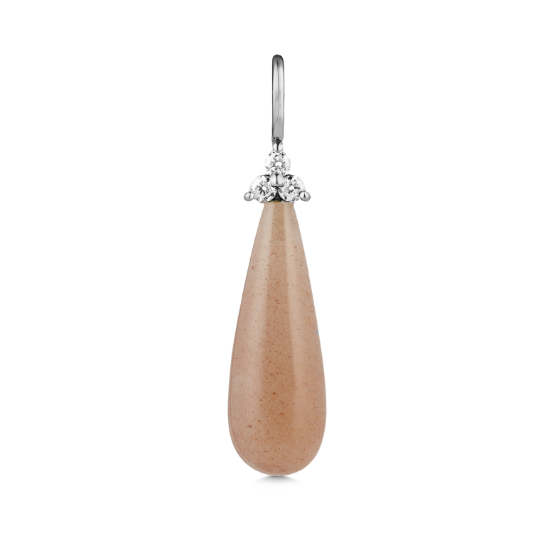 Fryd Blush vedhæng - 18kt Hvidguld