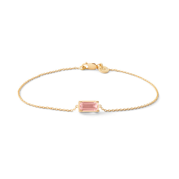 Nord Pink armbånd - 18kt Rødguld