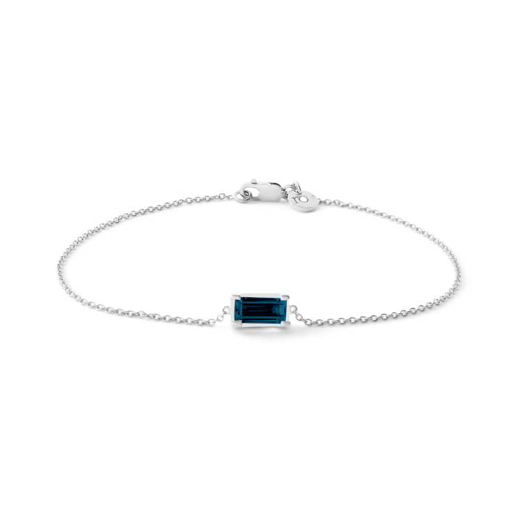 Nord London Blue armbånd - 18kt Hvidguld