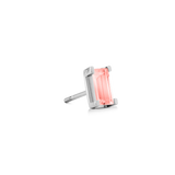 Nord Pink ørestik - 18kt Hvidguld