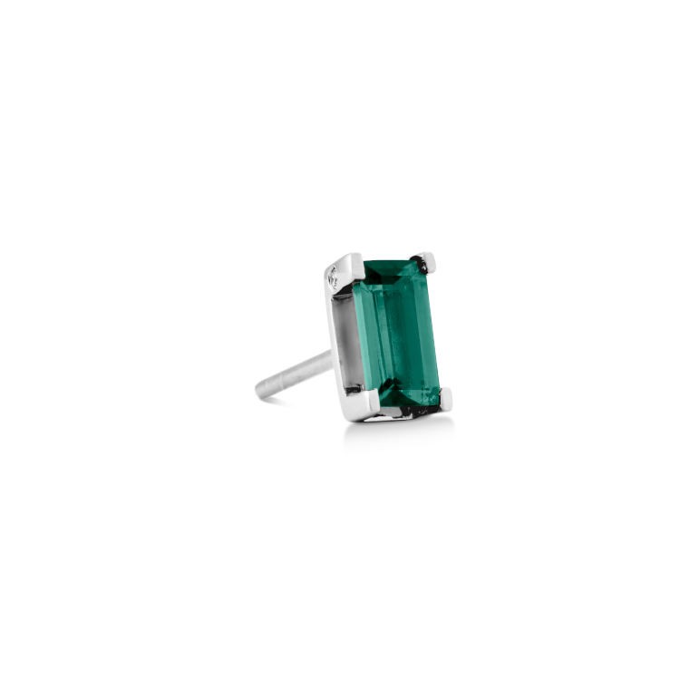 Nord Green ørestik - 18kt Hvidguld