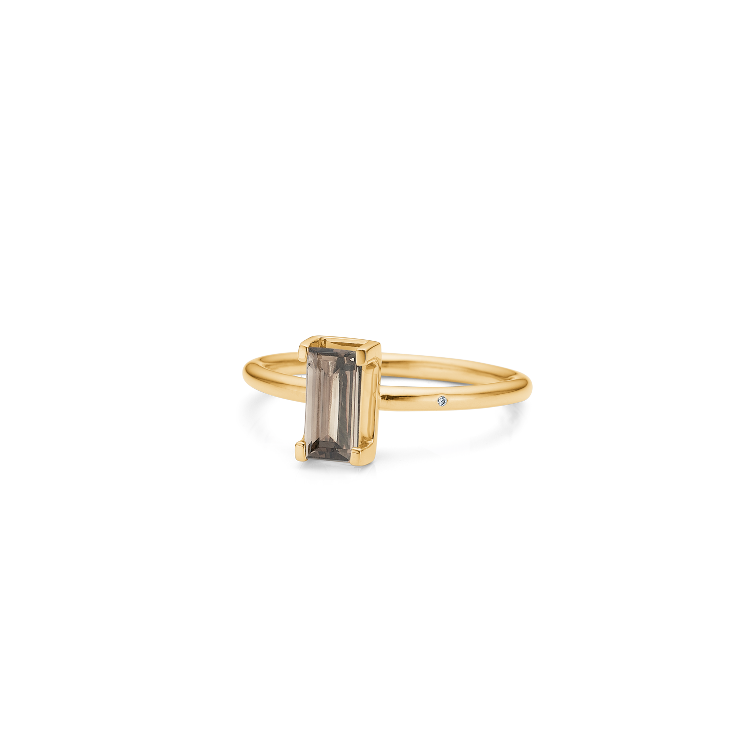 Nord Purity ring turned - 18kt Rødguld