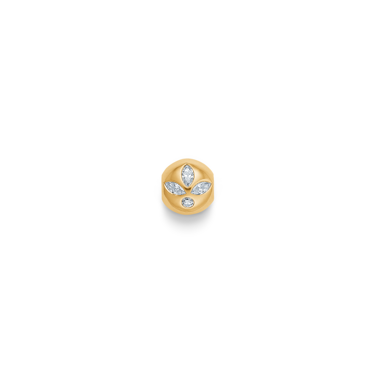 Inner Peace Diamant Lotus perle - 18kt Rødguld