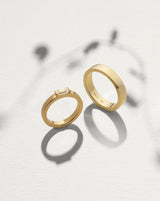Meant to Be Her True Love band - 18kt Rødguld