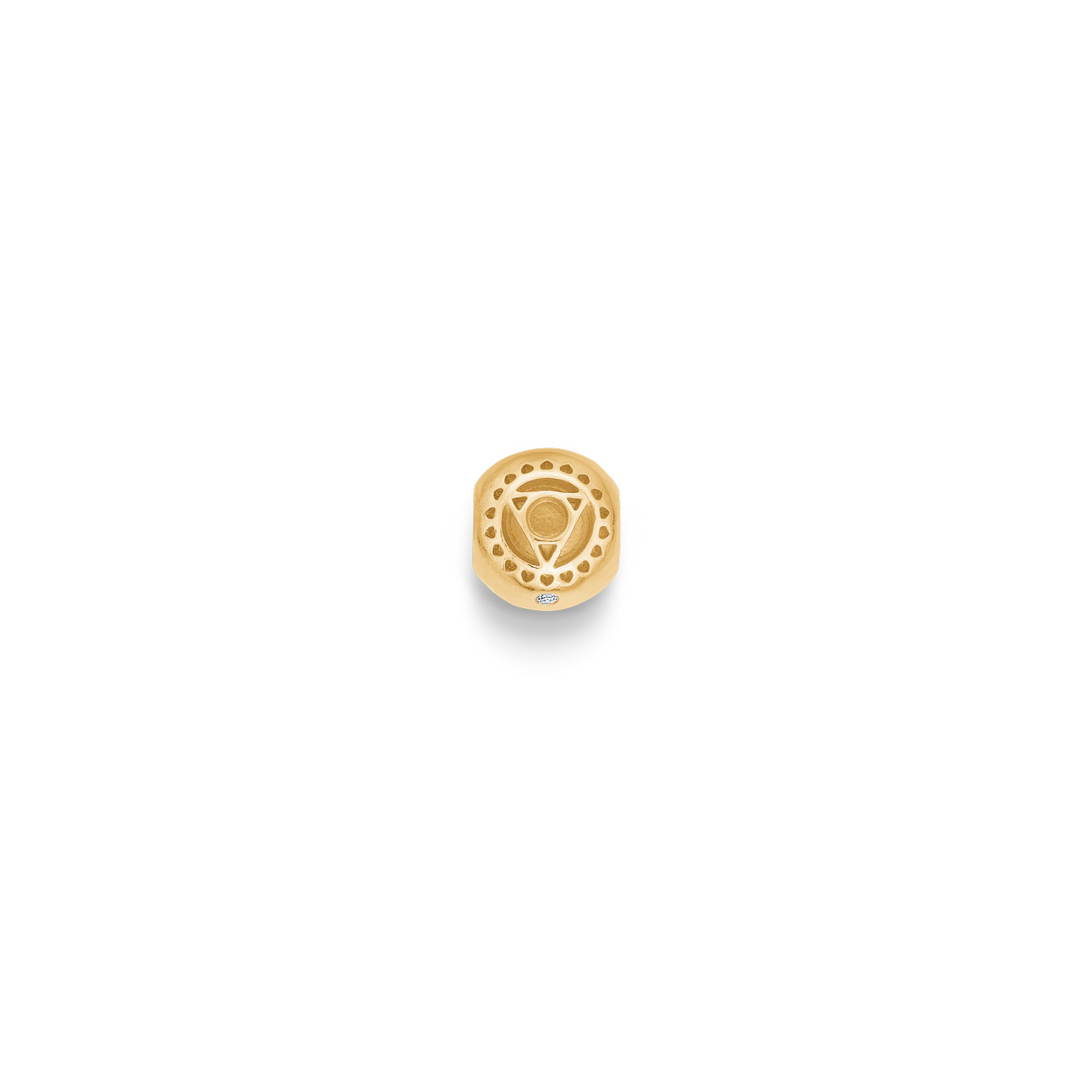 Inner Peace Halschakra perle - 18kt Rødguld