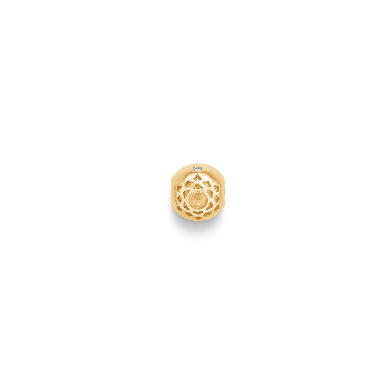 Inner Peace Kronechakra perle - 18kt Rødguld