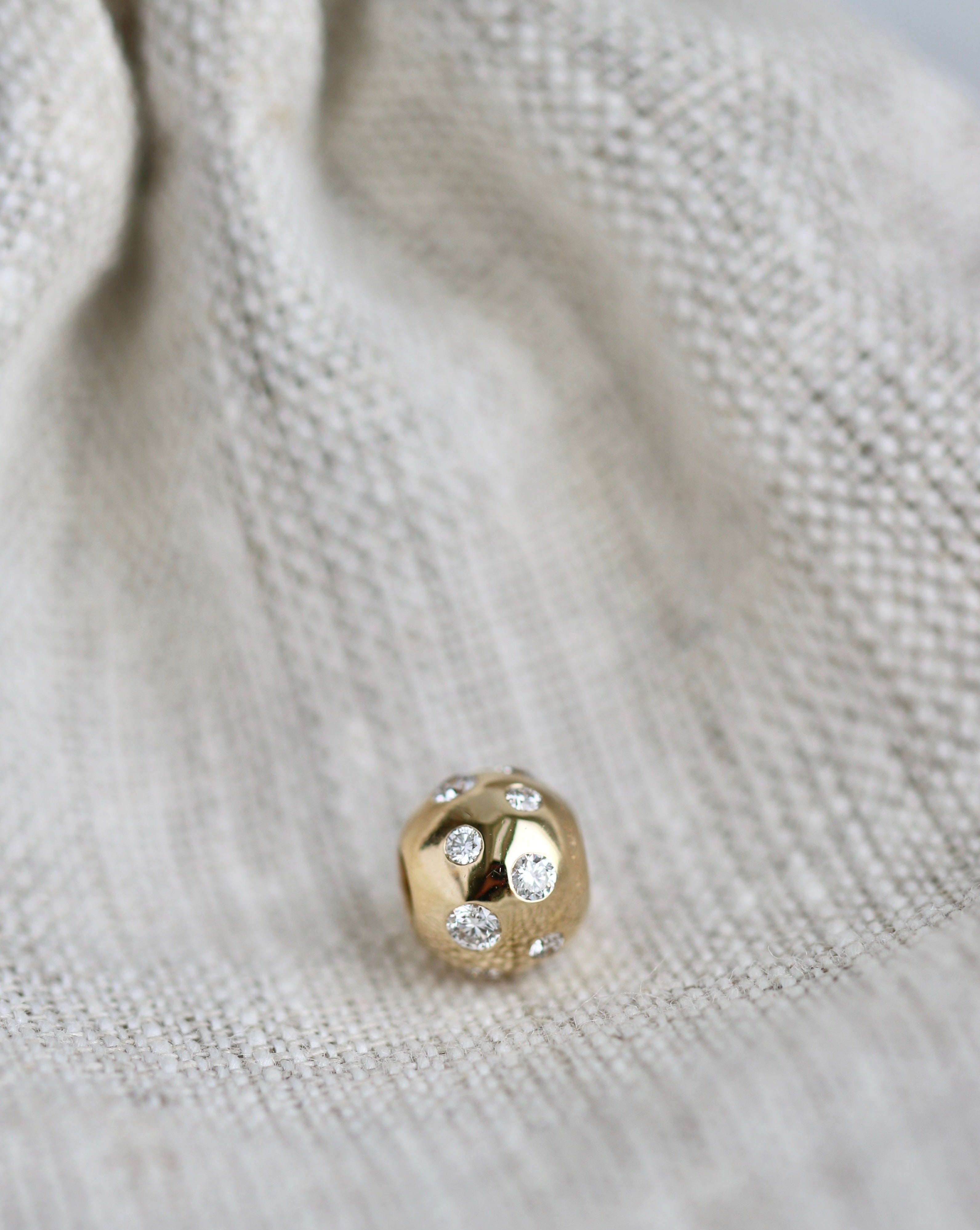 Inner Peace Diamantdrys perle - 18kt Rødguld
