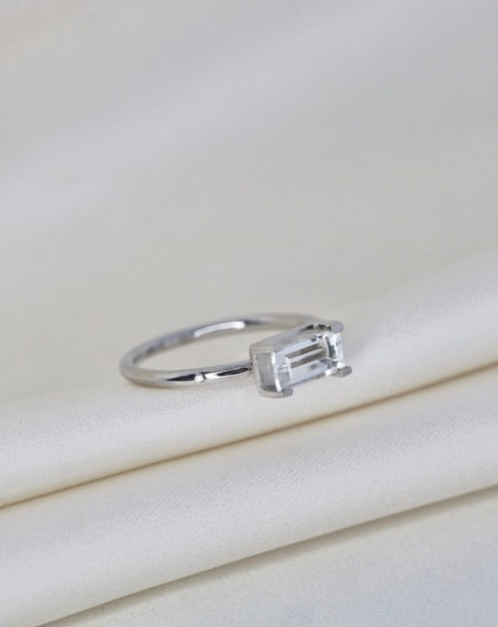 Nord White ring - 18kt Hvidguld