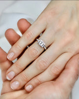 Meant to Be Her ring polished - 18kt Hvidguld