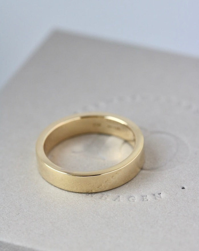 Meant to Be His True Love band - 18kt Rødguld